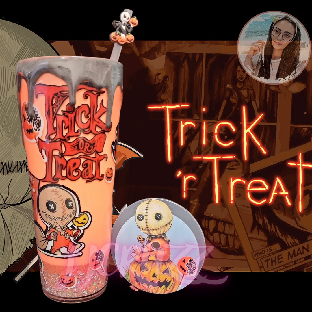 Trick or treat Snow globe